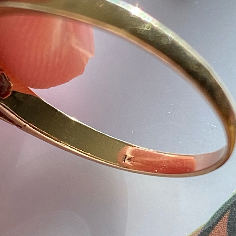 14k gold ruby ring - Picture 6 of 7